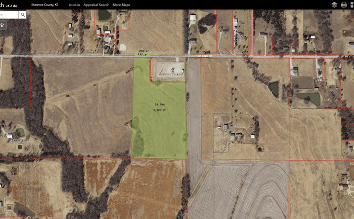 Pictures of Land property located at 5240 NE Meriden Rd, Topeka, KS 66617 for sales - image #1