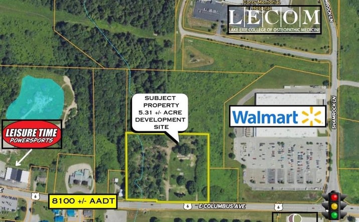 Pictures of Land property located at 847 E Columbus Ave, Corry, PA 16407 for sales - image #1