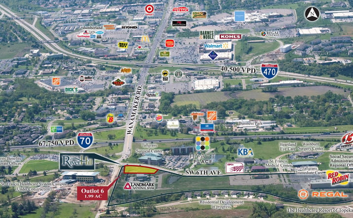 Pictures of Land property located at SW 6th Ave, Topeka, KS 66615 for sales - image #1