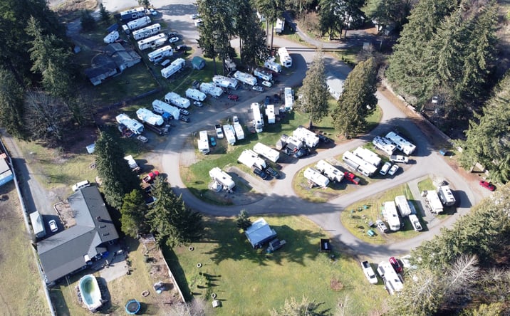 Pictures of Hospitality, Mobile Home Park, Multifamily property located at 112 Burma Rd, Castle Rock, WA 98611 for sales - image #1