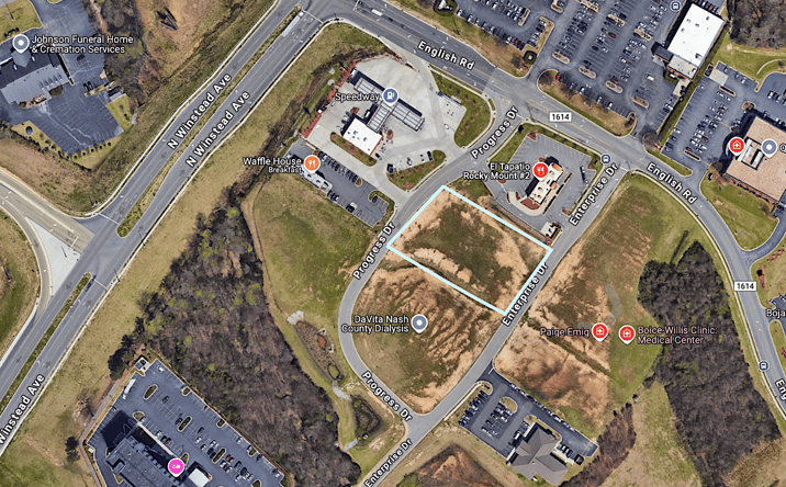 Pictures of Land property located at Enterprise Dr, Rocky Mount, NC 27804 for sales - image #1