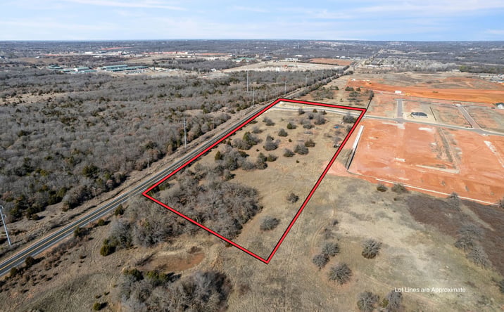Pictures of Land property located at N Air Depot Blvd, Edmond, OK 73034 for sales - image #1