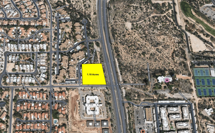 Pictures of Business for Sale, Hospitality, Land, Mixed Use, Retail property located at Corner of N Oracle Rd and Desert Sky, Oro Valley, AZ 85704 for sales - image #1