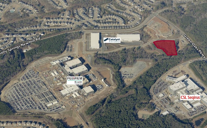 Pictures of Industrial, Land, Office, Retail property located at 151 Montesale Wy, Apex, NC 27539 for sales - image #1