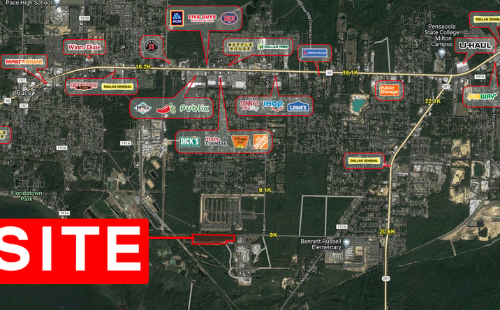Pictures of Industrial, Land property located at Sterling Way, Milton, FL 32583 for sales - image #1