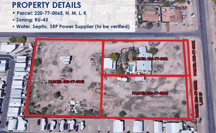 Pictures of Land property located at 602 S Meridian Rd, Mesa, AZ 85120 for sales - image #1