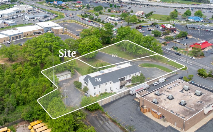 Pictures of Office, Retail property located at 745 Cabarrus Ave. W, Concord, NC 28027 for sales - image #1