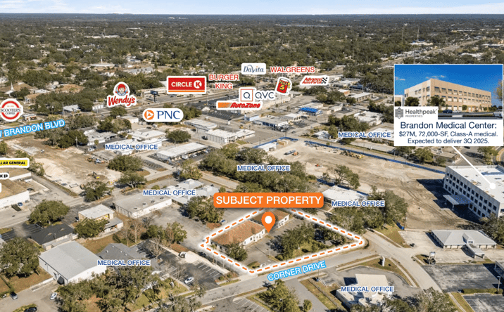 Pictures of Office property located at 502 Corner Dr, Brandon, FL 33511, 504 Corner Dr, Brandon, FL 33511 for sales - image #1
