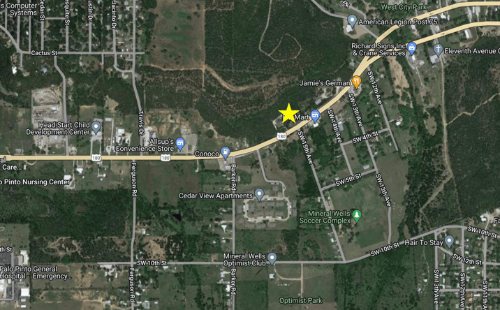 Pictures of Land property located at US-180, Mineral Wells, TX 76067 for sales - image #1