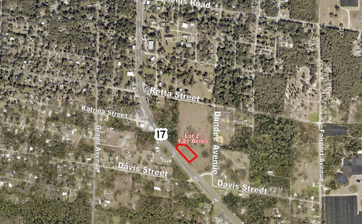Pictures of Land property located at Dundee Ave, De Leon Springs, FL 32130 for sales - image #1