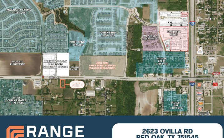 Pictures of Land property located at 2623 Ovilla Rd, Red Oak, TX 75154 for sales - image #1