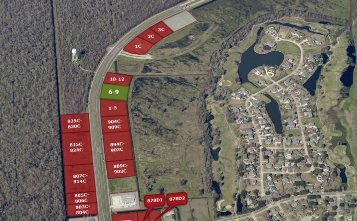 Pictures of Land property located at 850 Belle Terre Blvd, LaPlace, LA 70068 for sales - image #1