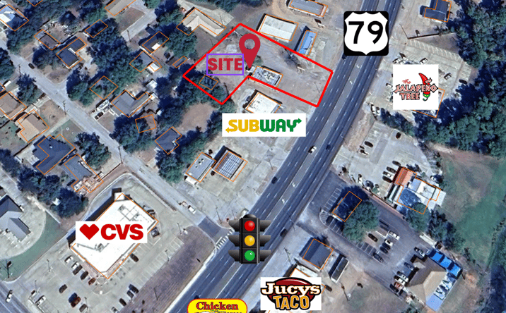 Pictures of Retail property located at 207 US-79, Henderson, TX 75652 for sales - image #1