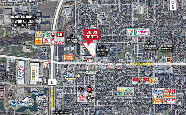 Pictures of Land property located at 2408 S Carrier Pkwy, Grand Prairie, TX 75051 for sales - image #1