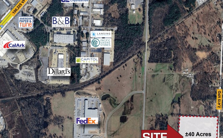 Pictures of Land property located at 11924 Sardis Rd, Little Rock, AR 72103 for sales - image #1
