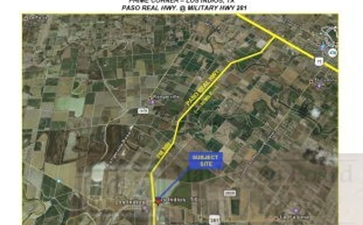 Pictures of Land property located at 6 ACRES Military Hwy., Los Indios, TX 78586 for sales - image #1