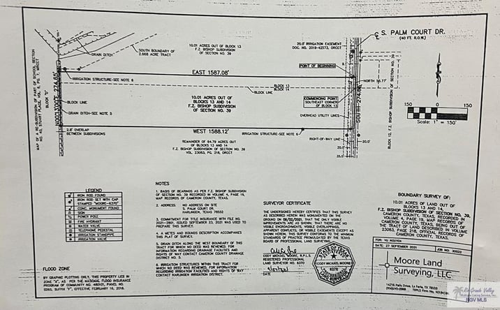 Pictures of Land, Multifamily property located at 0000 S Palm Court Dr., Harlingen, TX 78552 for sales - image #1
