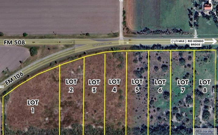 Pictures of Land, Multifamily property located at LOT 4 Fm 106, Rio Hondo, TX 78583 for sales - image #1