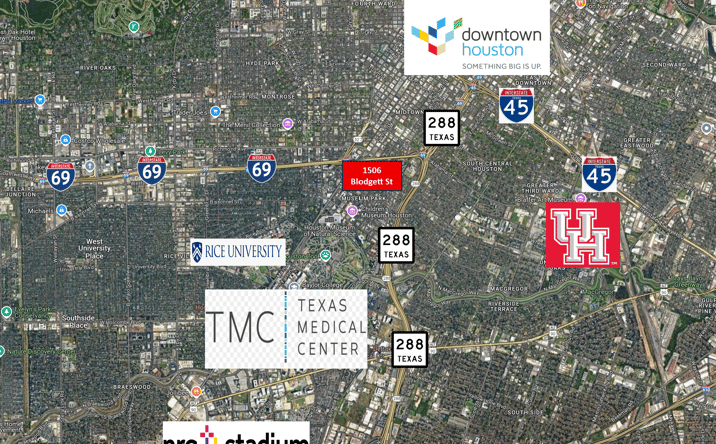 Pictures of Land property located at 1506 Blodgett St, Houston, TX 77004 for sales - image #1