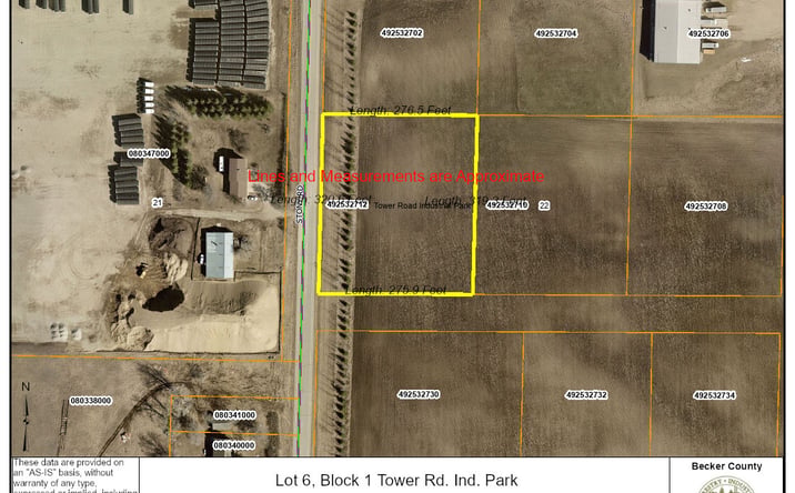 Pictures of Industrial, Land property located at Stony Rd, Detroit Lakes, MN 56501 for sales - image #1