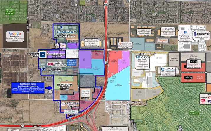 Pictures of Land property located at Loop 202 & Elliot Rd, Mesa, AZ 85212 for sales - image #1