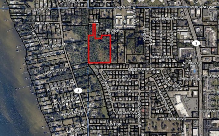 Pictures of Land property located at 1045 Bevis Rd, Merritt Island, FL 32953 for sales - image #1