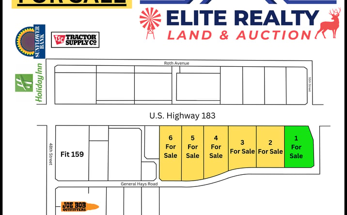 Pictures of Land, Mixed Use property located at 0 Lot 1 General Hays Road, Hays, KS 67601 for sales - image #1