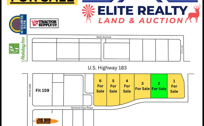 Pictures of Land, Mixed Use property located at 0 Lot 2 General Hays Rd, Hays, KS 67601 for sales - image #1
