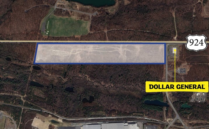 Pictures of Land property located at PA Route 924 & Oak Ridge Road, Hazleton, PA 18202 for sales - image #1