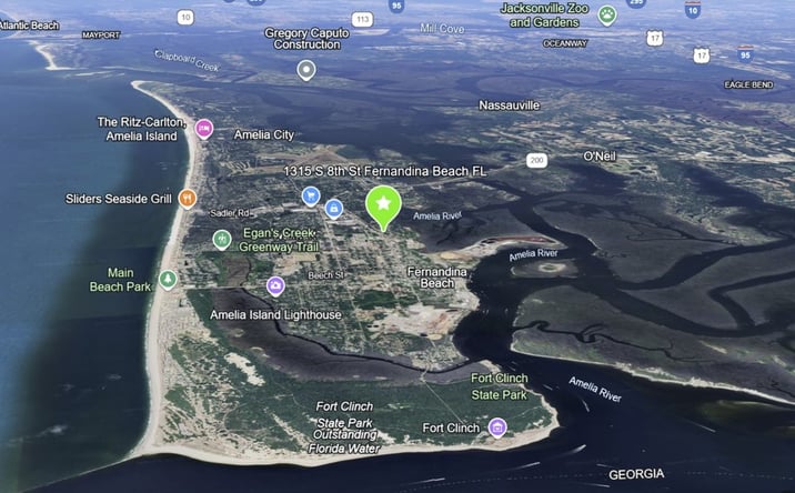 Pictures of Land property located at 1315 S 8th St, Fernandina Beach, FL 32034 for sales - image #1