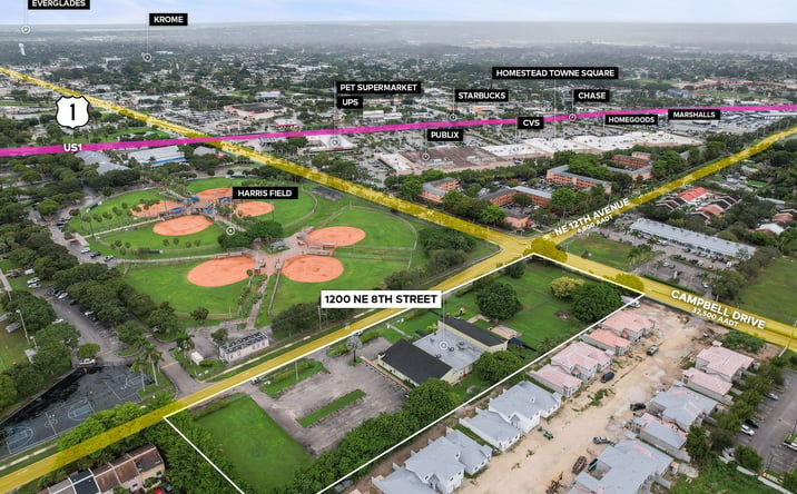 Pictures of Land property located at 1200 NE 8th St, Homestead, FL 33033 for sales - image #1