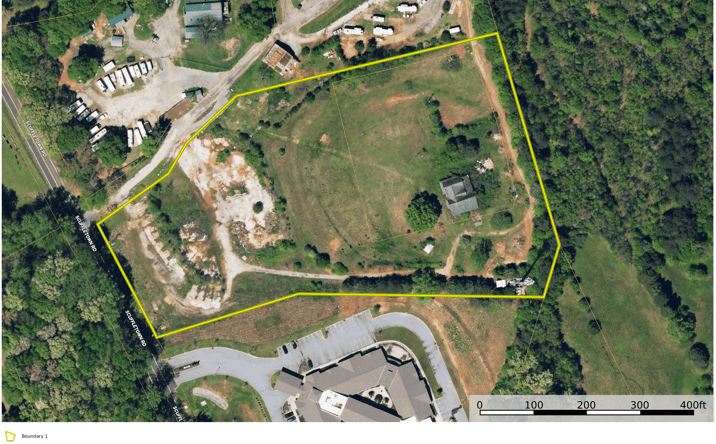 Pictures of Land property located at 639 Scuffletown Rd, Simpsonville, SC 29681 for sales - image #1