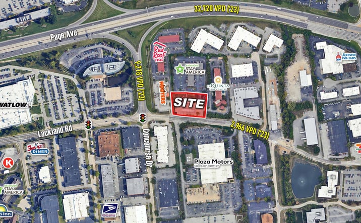 Pictures of Land, Office, Retail property located at 11829 Lackland Rd, St. Louis, MO 63146 for sales - image #1