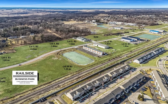 Pictures of Land, Industrial property located at 13831 Alexander St, Cedar Lake, IN 46303 for sales - image #1