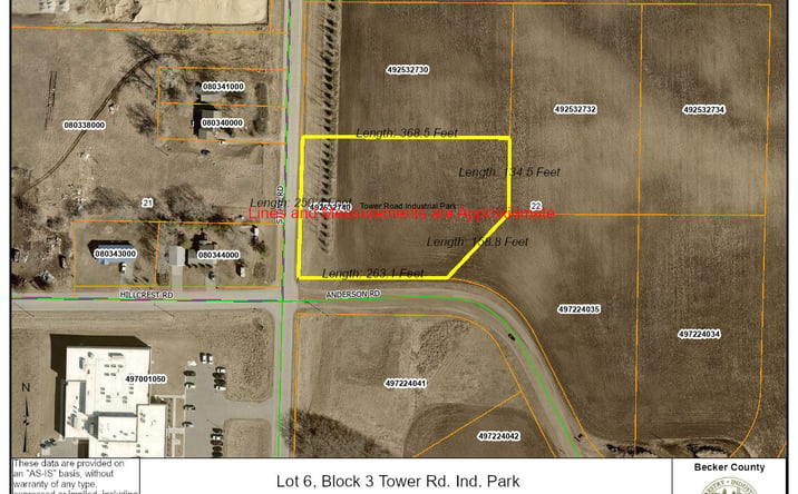 Pictures of Industrial, Land property located at Stony Rd, Detroit Lakes, MN 56501 for sales - image #1