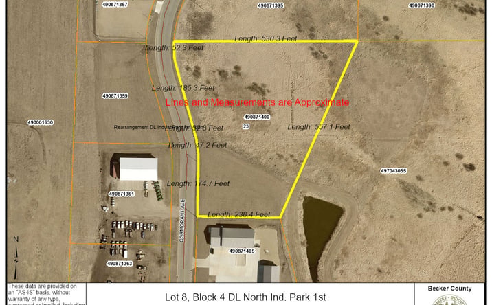 Pictures of Industrial, Land property located at 949 Cormorant Ave, Detroit Lakes, MN 56501 for sales - image #1
