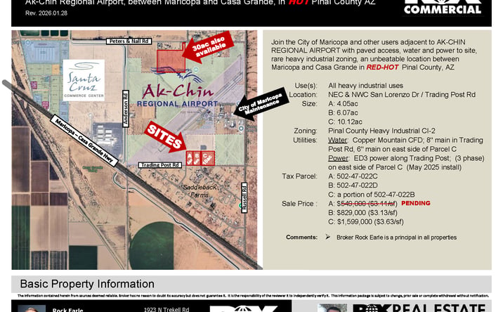 Pictures of Land property located at 32580 W Trading Post Rd, Maricopa, AZ 85138 for sales - image #1