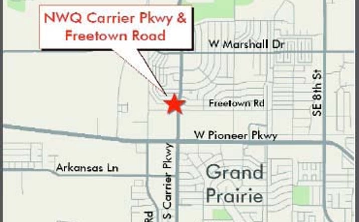 Pictures of Retail, Land property located at NWQ Carrier Pkwy & Freetown Rd, Grand Prairie, TX 75051 for sales - image #1