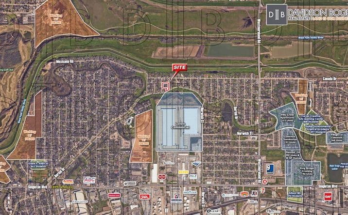 Pictures of Retail, Land property located at 4116 Gentry Dr, Dallas, TX 75212 for sales - image #1