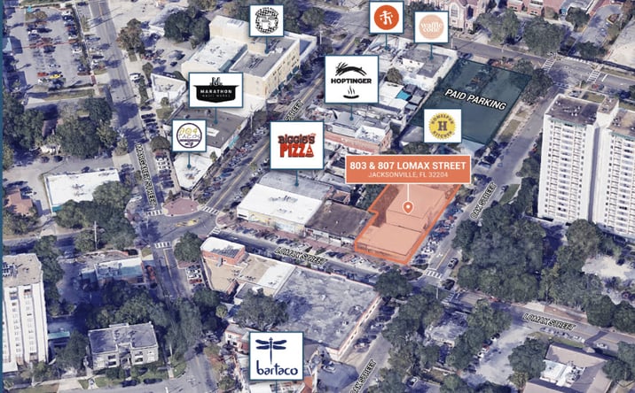 Pictures of Office, Retail property located at 803 Lomax St, Jacksonville, FL 32204 for sales - image #1
