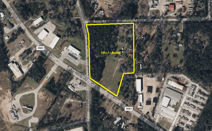 Pictures of Land property located at 10945 Jefferson Chemical Rd, Conroe, TX 77301 for sales - image #1