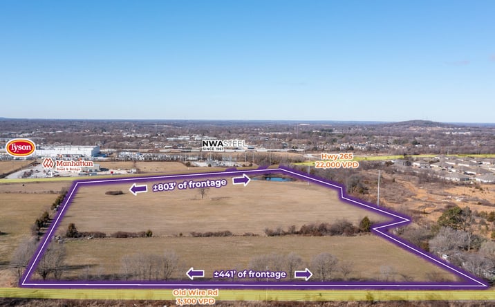 Pictures of Land property located at Hwy 265, Springdale, AR 72764 for sales - image #1