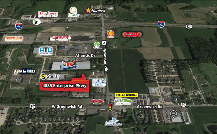Pictures of Industrial, Land property located at 4885 Enterprise Pkwy, Seville, OH 44273 for sales - image #1