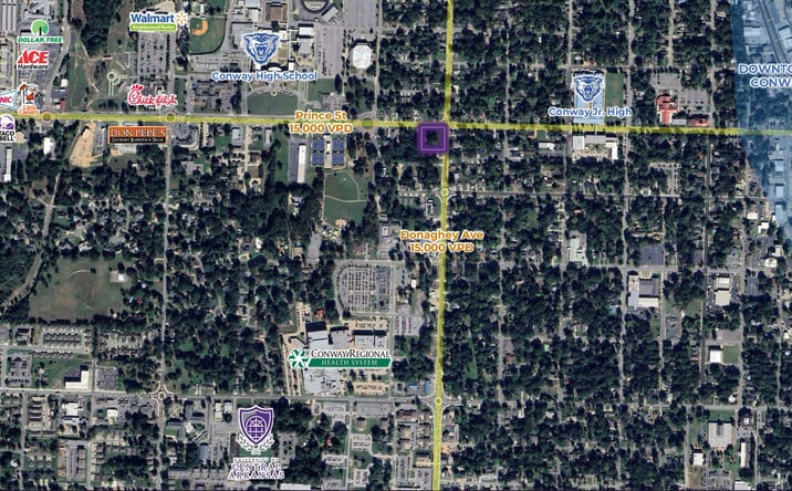 Pictures of Land property located at 2111 Prince Street, Conway, AR 72034 for sales - image #1