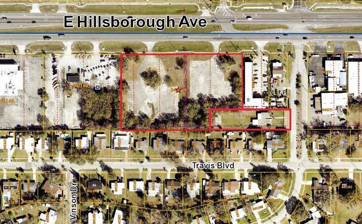 Pictures of Land property located at 6525 E Hillsborough Ave, Tampa, FL 33610 for sales - image #1