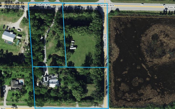 Pictures of Land property located at 14545 Hamlin Blvd, Westlake, FL 33470 for sales - image #1