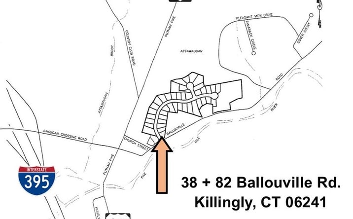 Pictures of Land property located at 38-82 Ballouville Rd, Killingly, CT 06241 for sales - image #1
