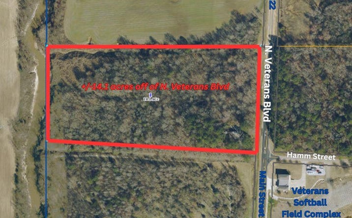 Pictures of Land property located at 800 N Veterans Memorial Blvd, Tupelo, MS 38804 for sales - image #1