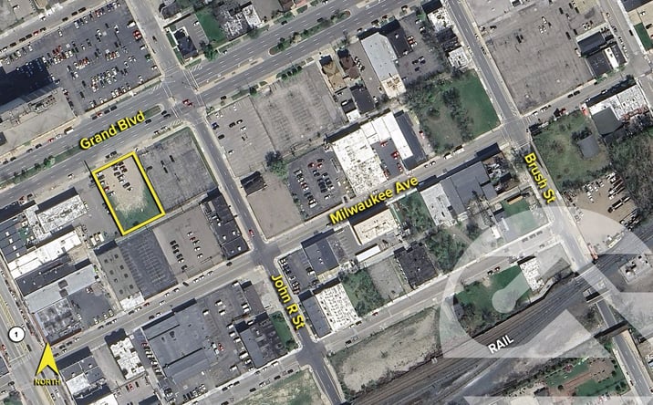 Pictures of Land property located at 3065 Grand Blvd, Detroit, MI 48202 for sales - image #1