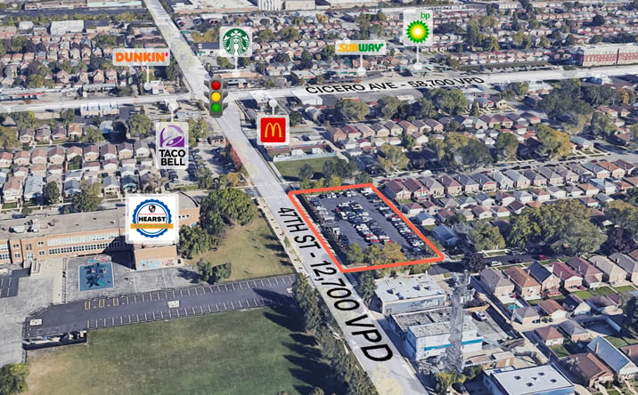 Pictures of Land, Multifamily, Retail property located at 4901 W 47th St, Chicago, IL 60638 for sales - image #1